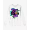 Godzilla King of Monsters Retro Graffiti Long Sleeve T Shirt at Spencer's