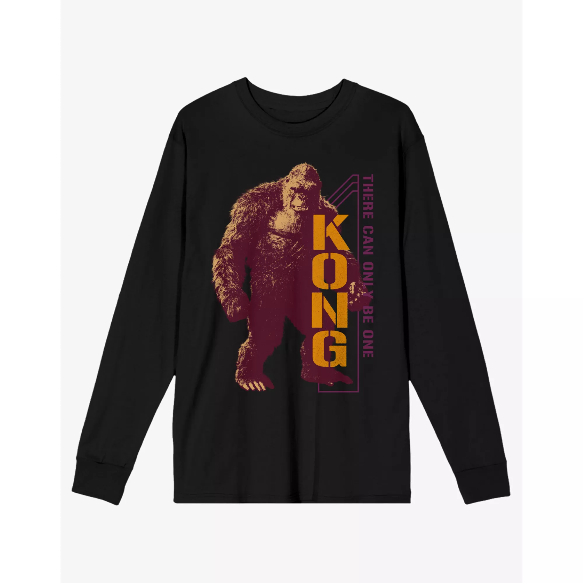 There Can Only Be One Long Sleeve T Shirt - Godzilla x Kong: The New Empire at Spencer's