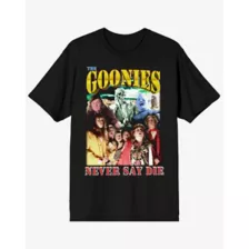 Never Say Die Collage T Shirt - The Goonies at Spencer's