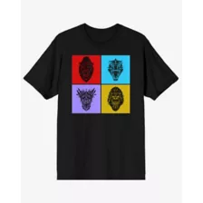 Godzilla and Kong Colorblock T Shirt - Godzilla x Kong: The New Empire at Spencer's