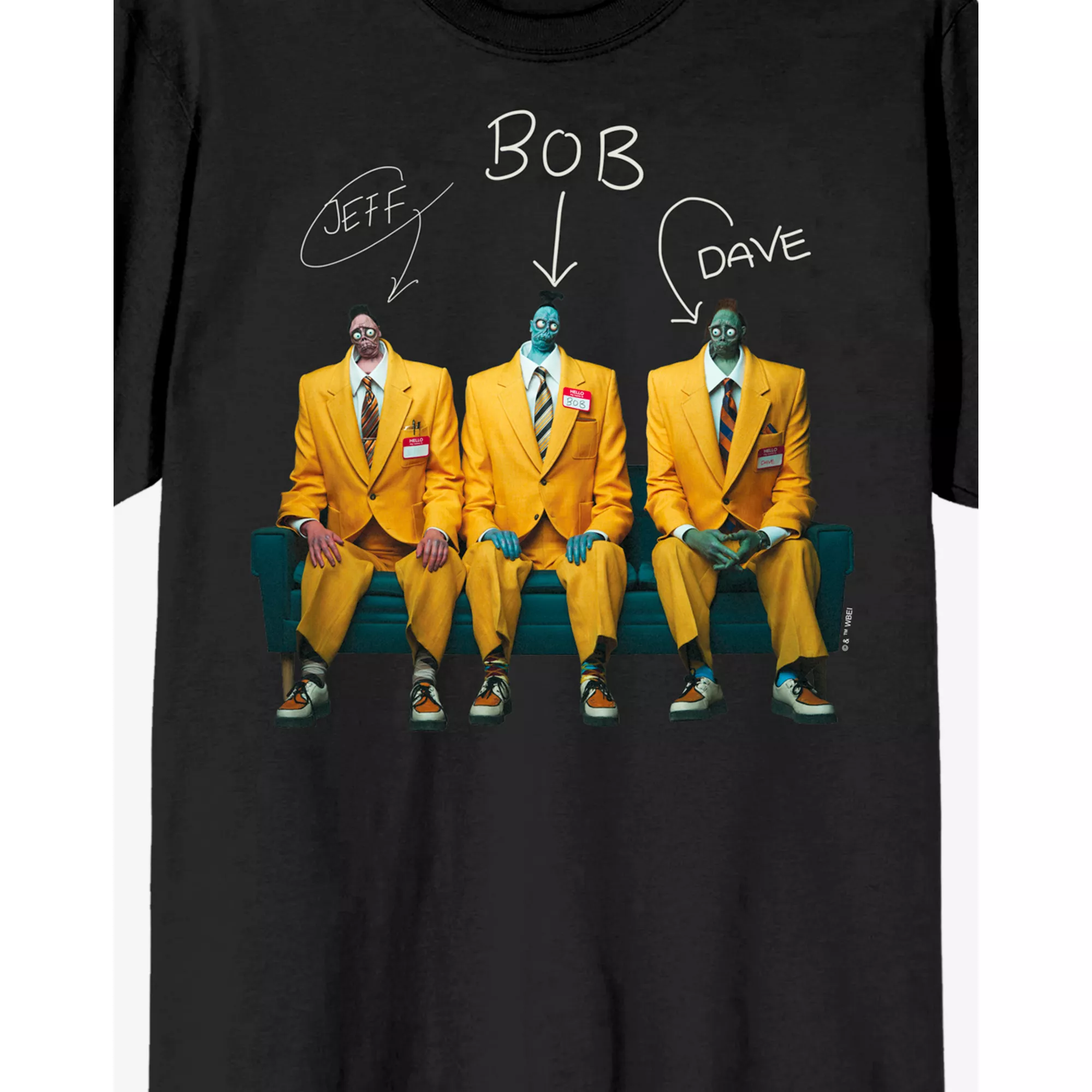 Jeff Bob and Dave T Shirt - Beetlejuice Beetlejuice at Spencer's