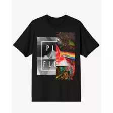 The Dark Side of the Moon Abstract Paint T Shirt - Pink Floyd at Spencer's