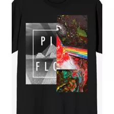 The Dark Side of the Moon Abstract Paint T Shirt - Pink Floyd at Spencer's