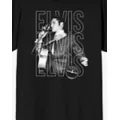 Elvis Presley Stacked Text T Shirt at Spencer's