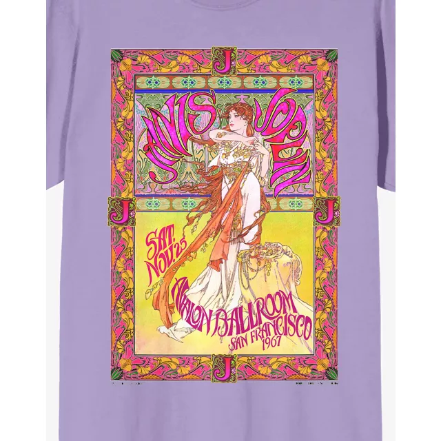 Janis Joplin Avalon Ballroom '67 T Shirt at Spencer's
