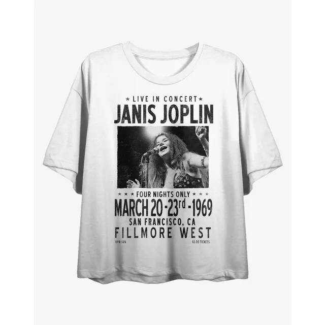 Janis Joplin Fillmore West '69 T Shirt at Spencer's