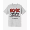 North American Tour '82 T Shirt - ACDC at Spencer's