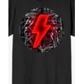 Red Electric Thunderbolt T Shirt - ACDC Shirt at Spencer's