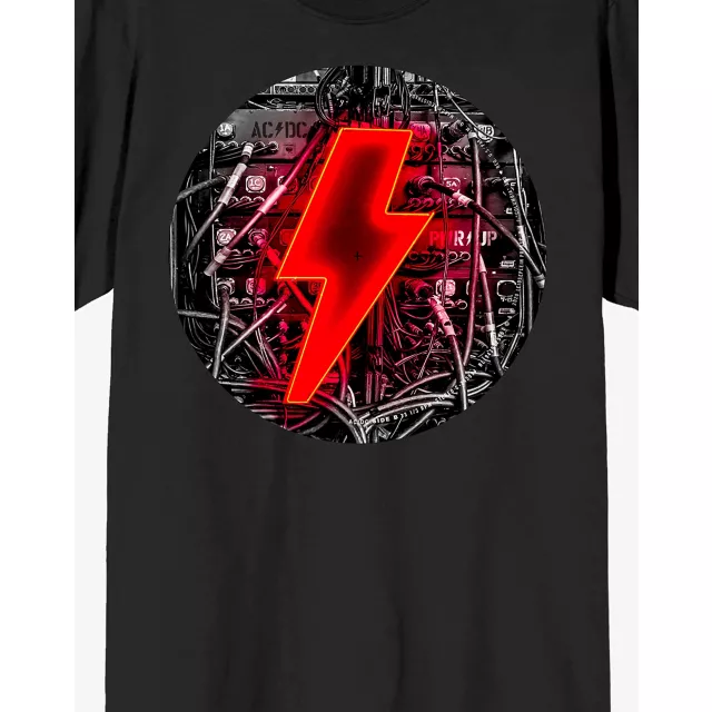 Red Electric Thunderbolt T Shirt - ACDC Shirt at Spencer's