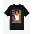 Whitney Houston Pose T Shirt at Spencer's