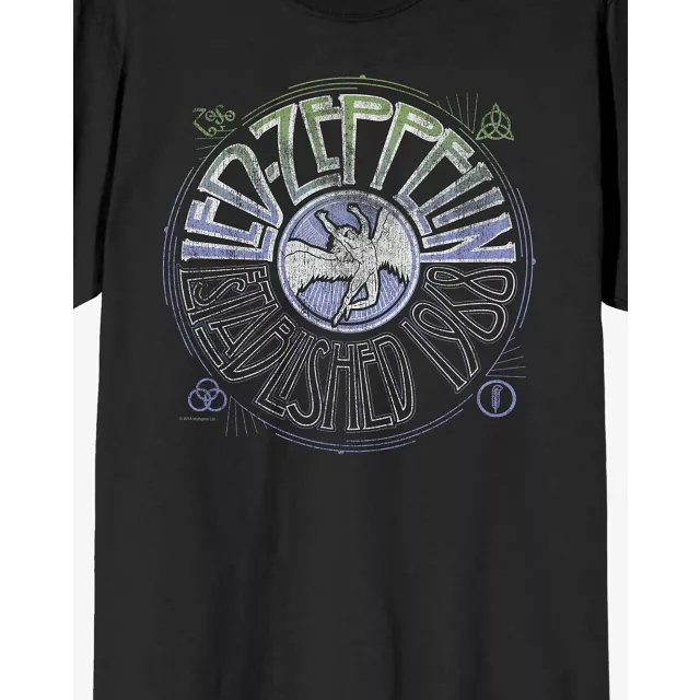 Led Zeppelin Established 1968 T Shirt at Spencer's
