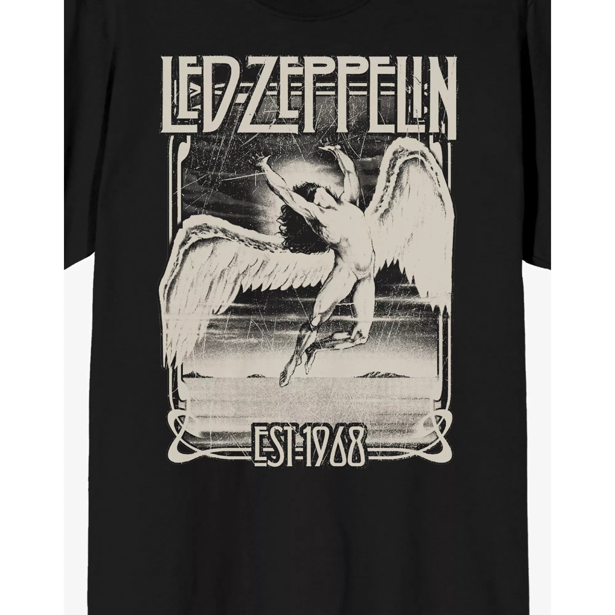 Led Zeppelin Angel '68 Logo T Shirt at Spencer's