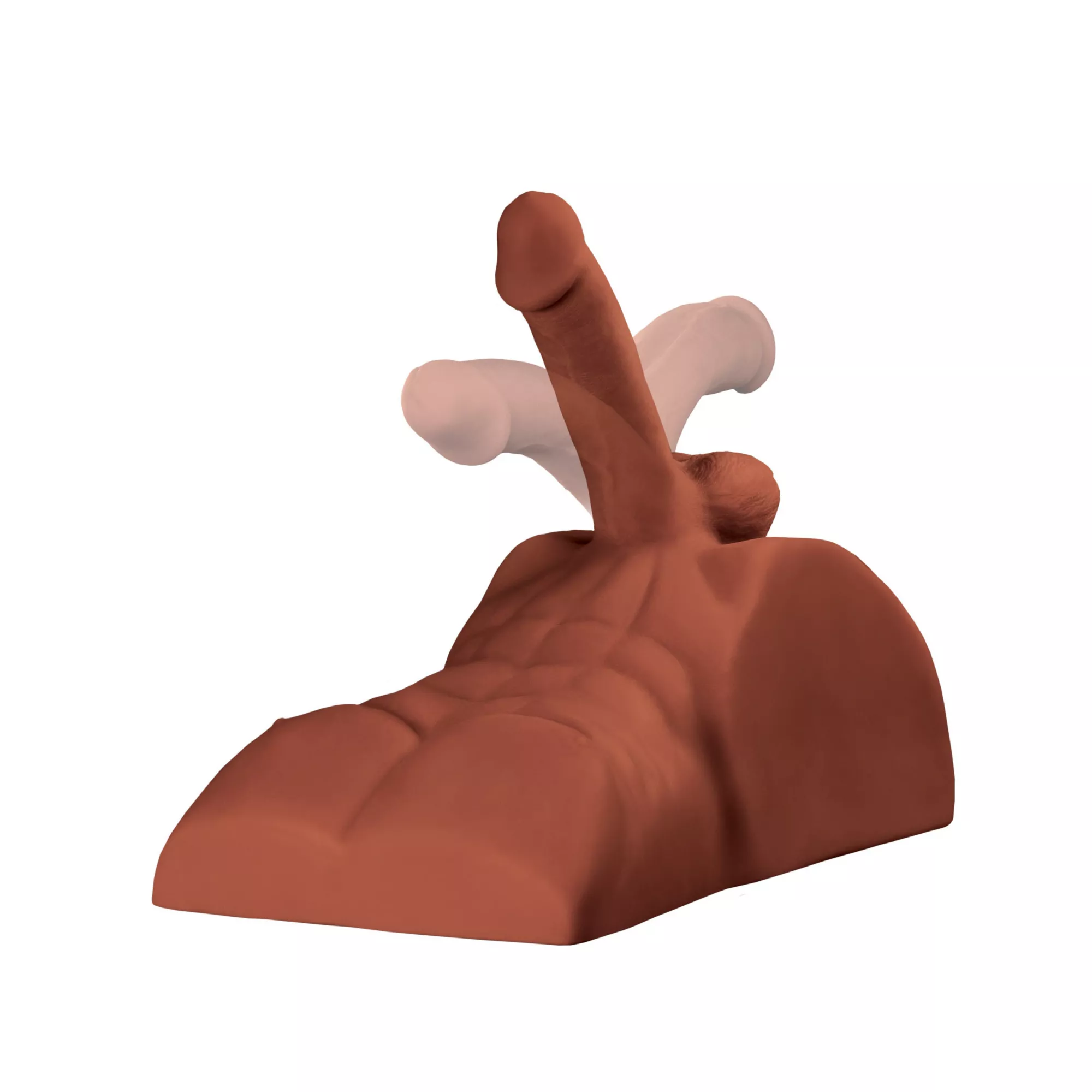 Perfect Ride Hands-Free Masturbator - Brown at Spencer's