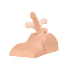 Perfect Ride Hands-Free Masturbator - Light Beige at Spencer's