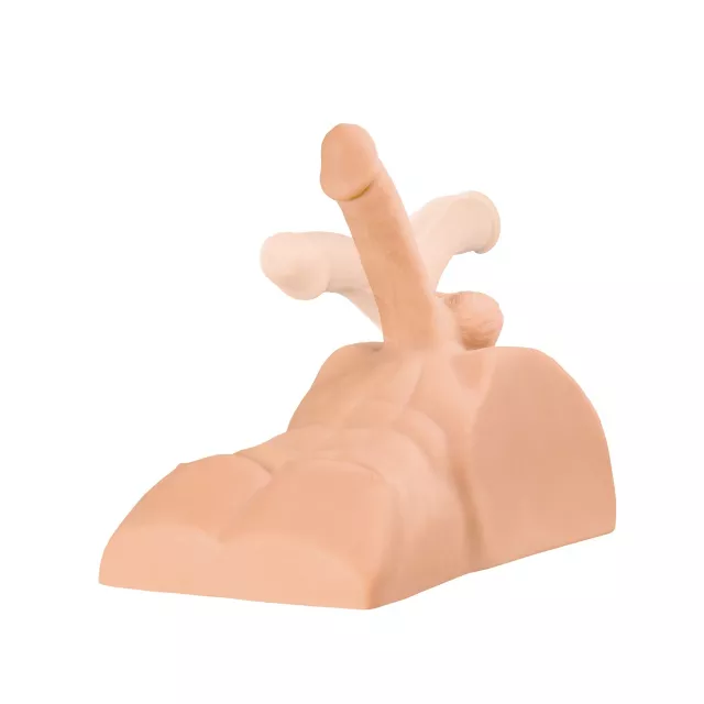 Perfect Ride Hands-Free Masturbator - Light Beige at Spencer's