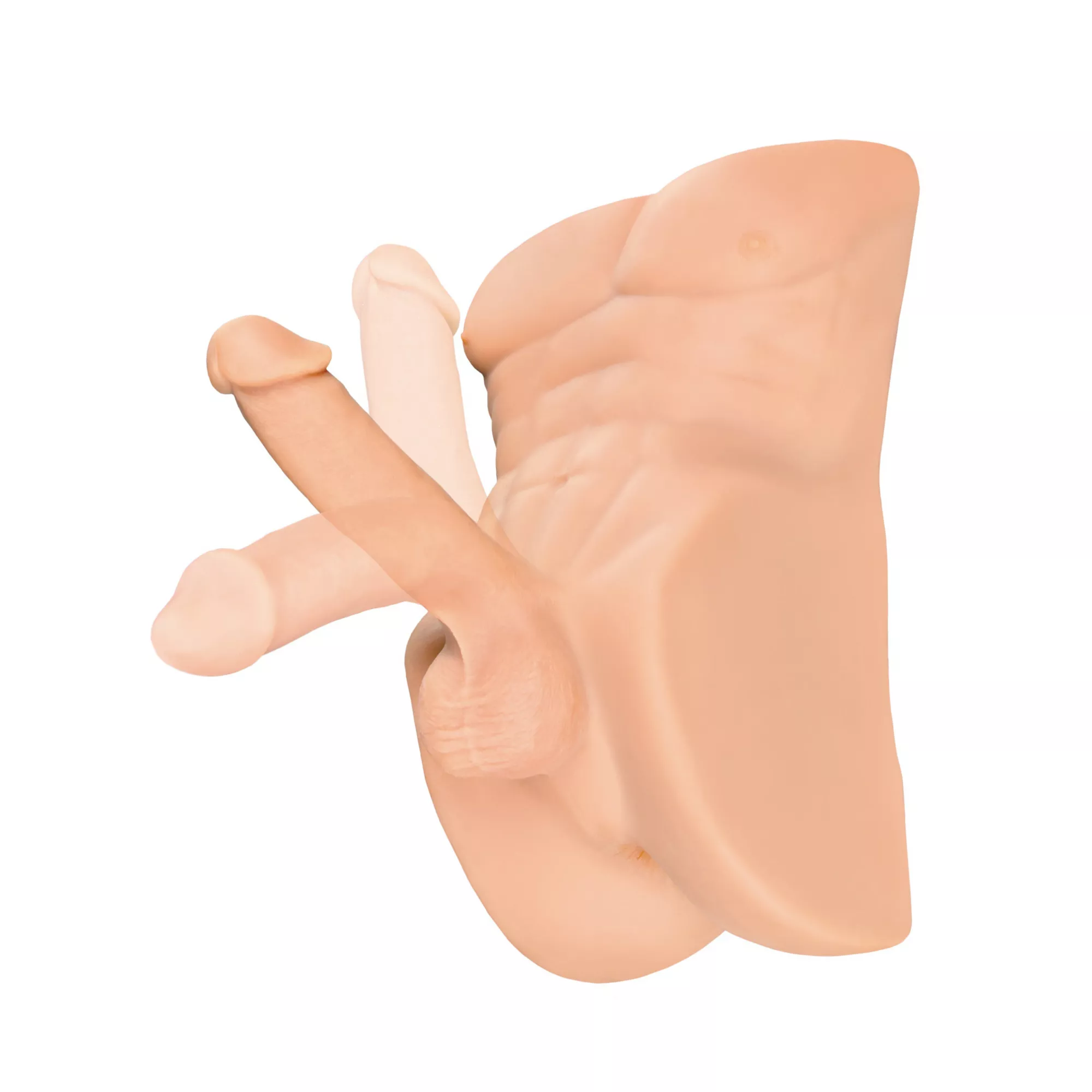 Perfect Ride Hands-Free Masturbator - Light Beige at Spencer's