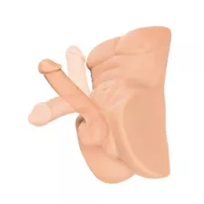 Perfect Ride Hands-Free Masturbator - Light Beige at Spencer's