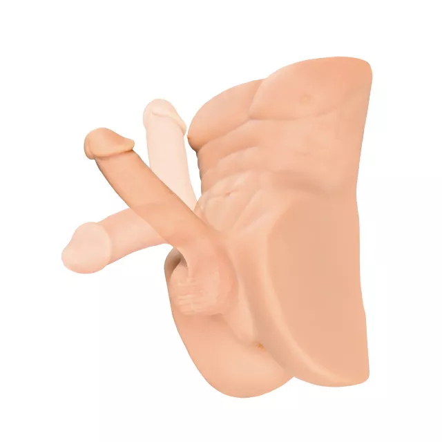 Perfect Ride Hands-Free Masturbator - Light Beige at Spencer's