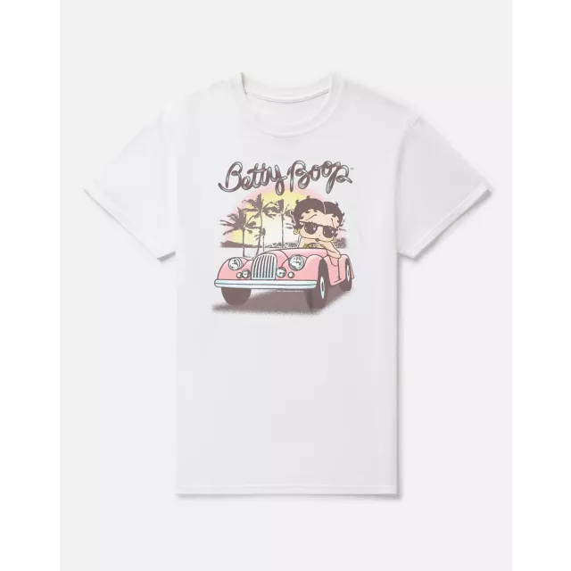 Betty Boop Pink Convertible T Shirt at Spencer's