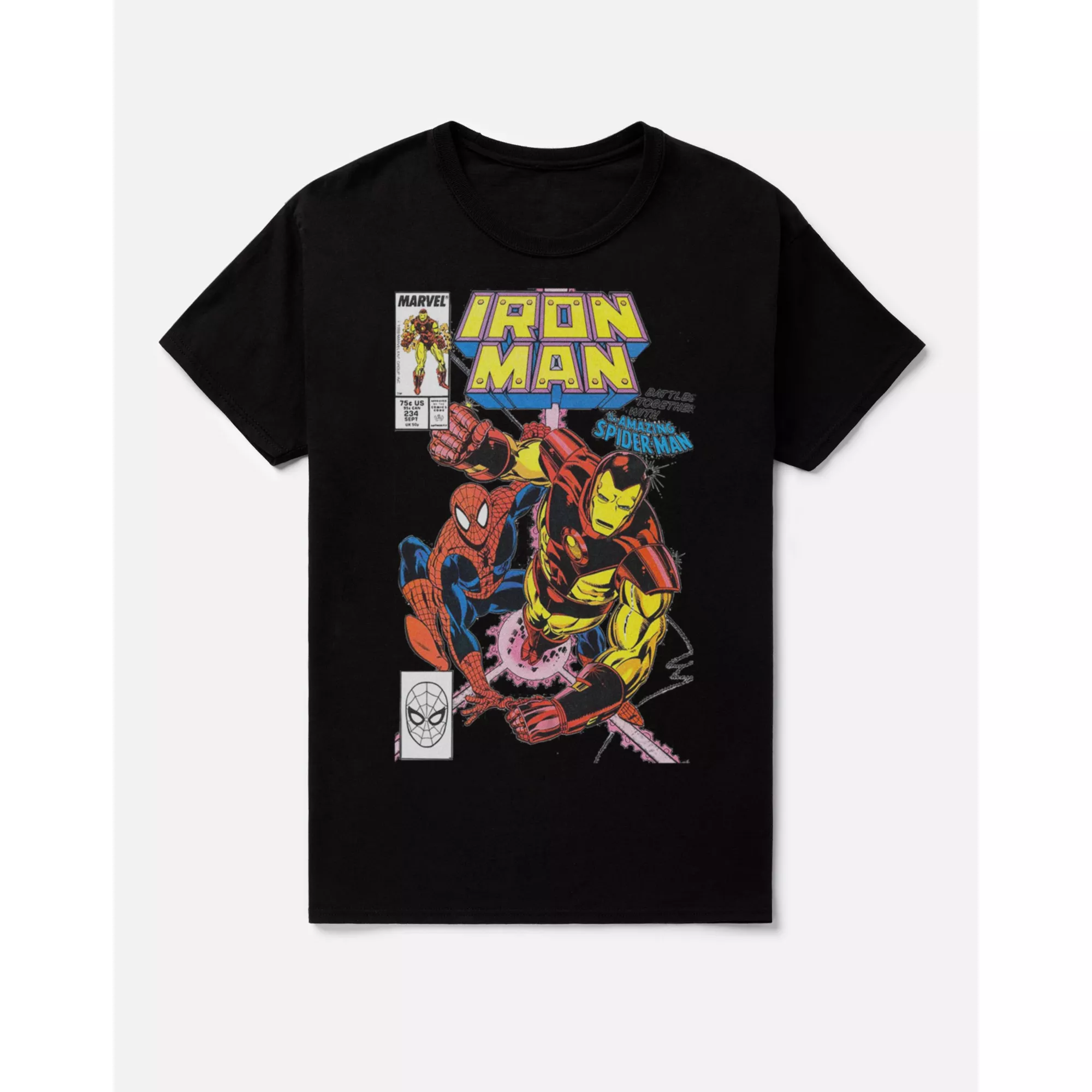 Iron Man and Spider-Man T Shirt - Marvel at Spencer's