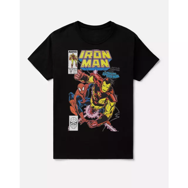 Iron Man and Spider-Man T Shirt - Marvel at Spencer's