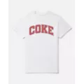 White Coke Logo T Shirt - Coca-Cola at Spencer's