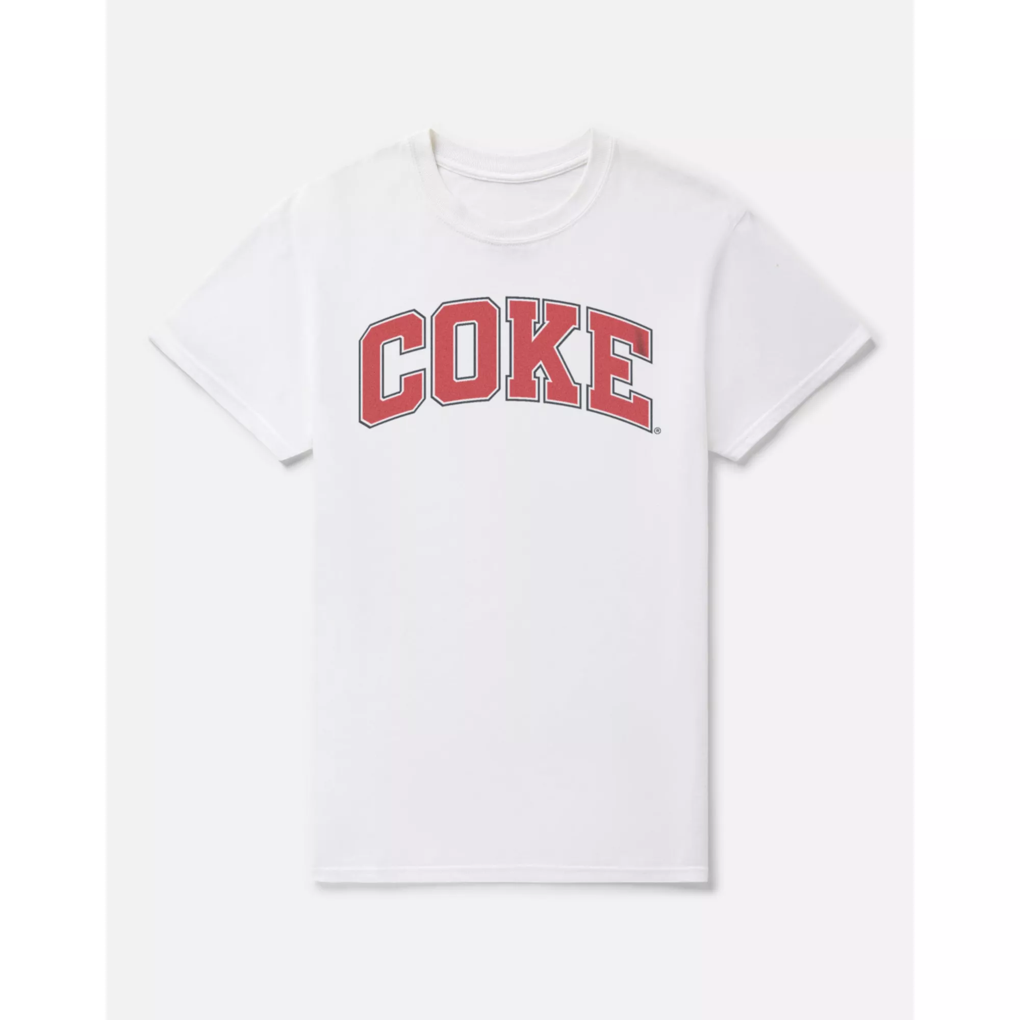 White Coke Logo T Shirt - Coca-Cola at Spencer's