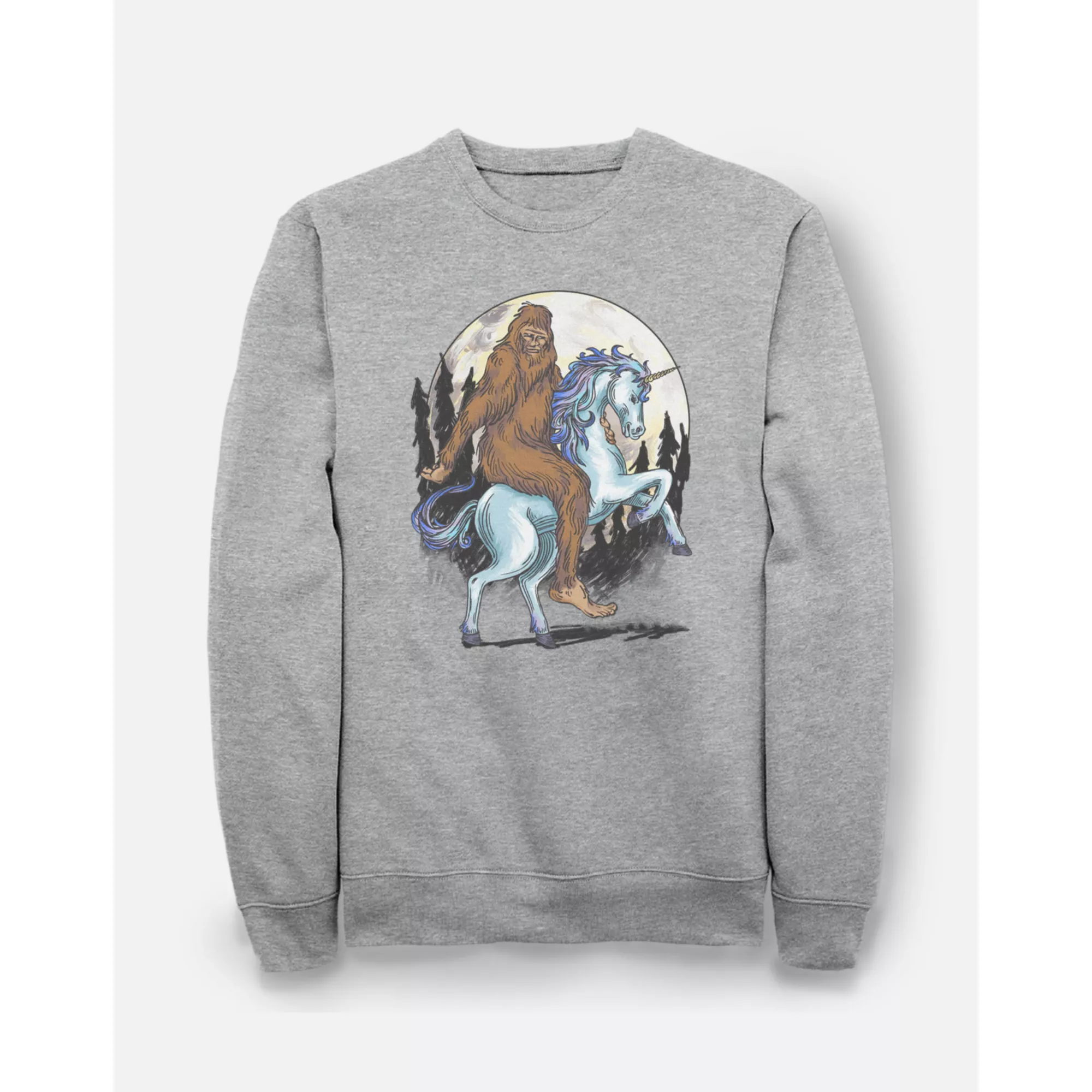 Bigfoot Unicorn Sweatshirt at Spencer's