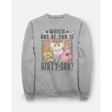 Which One of You Is Dirty Dan Sweatshirt - SpongeBob SquarePants at Spencer's