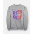 Transformers Split Logo Sweatshirt at Spencer's