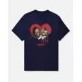 Chucky and Tiff Heart T Shirt at Spencer's