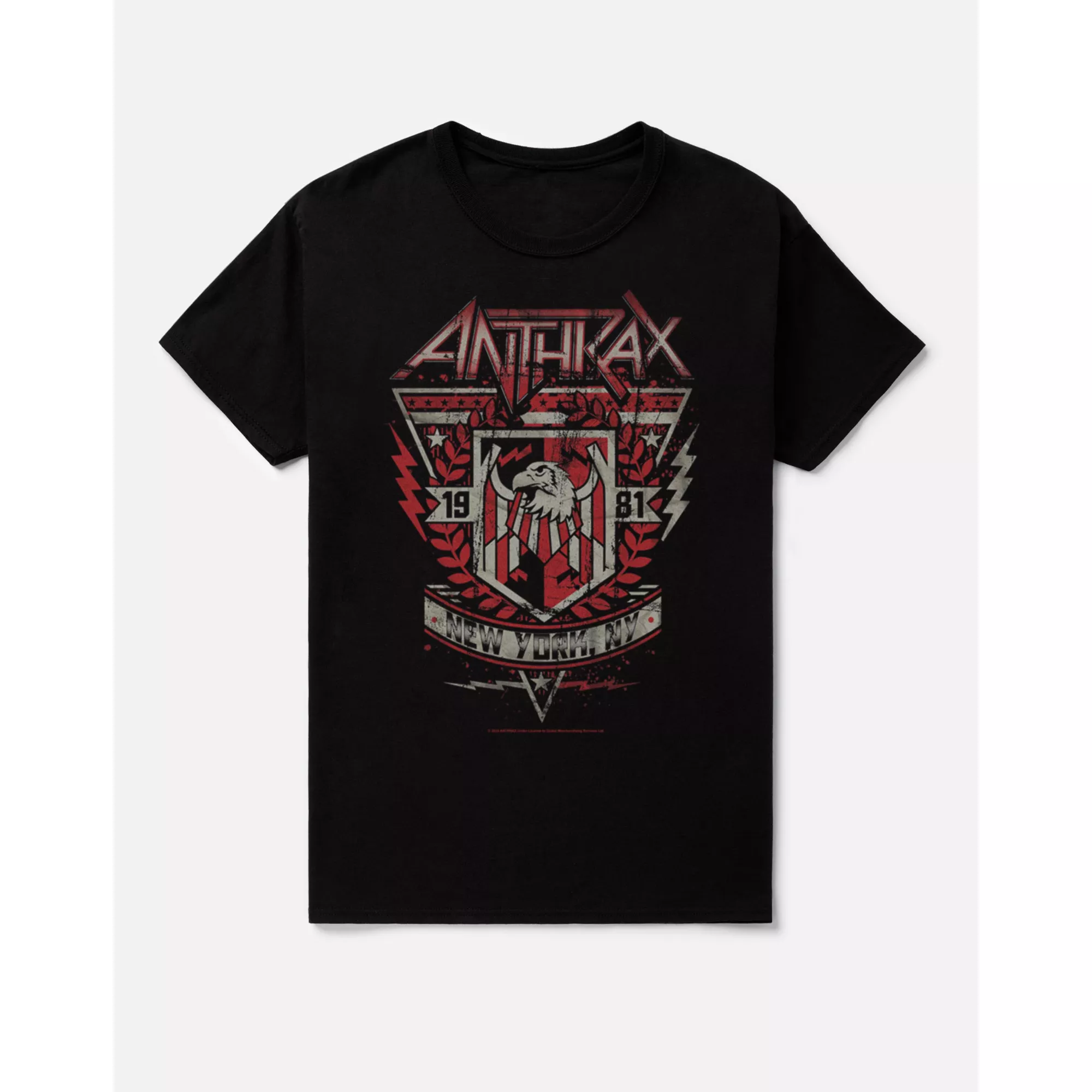 Anthrax Shield T Shirt at Spencer's
