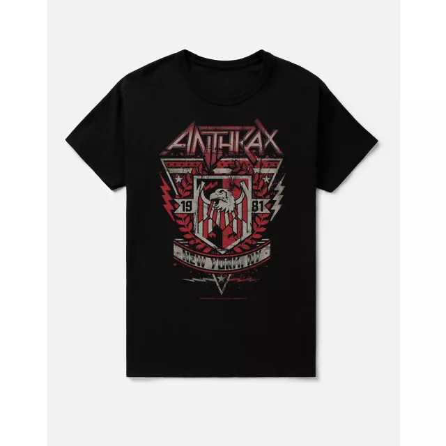 Anthrax Shield T Shirt at Spencer's