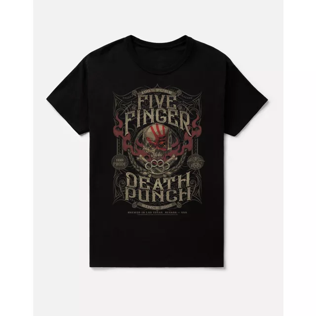 100% Pure Five Finger Death Punch T Shirt at Spencer's