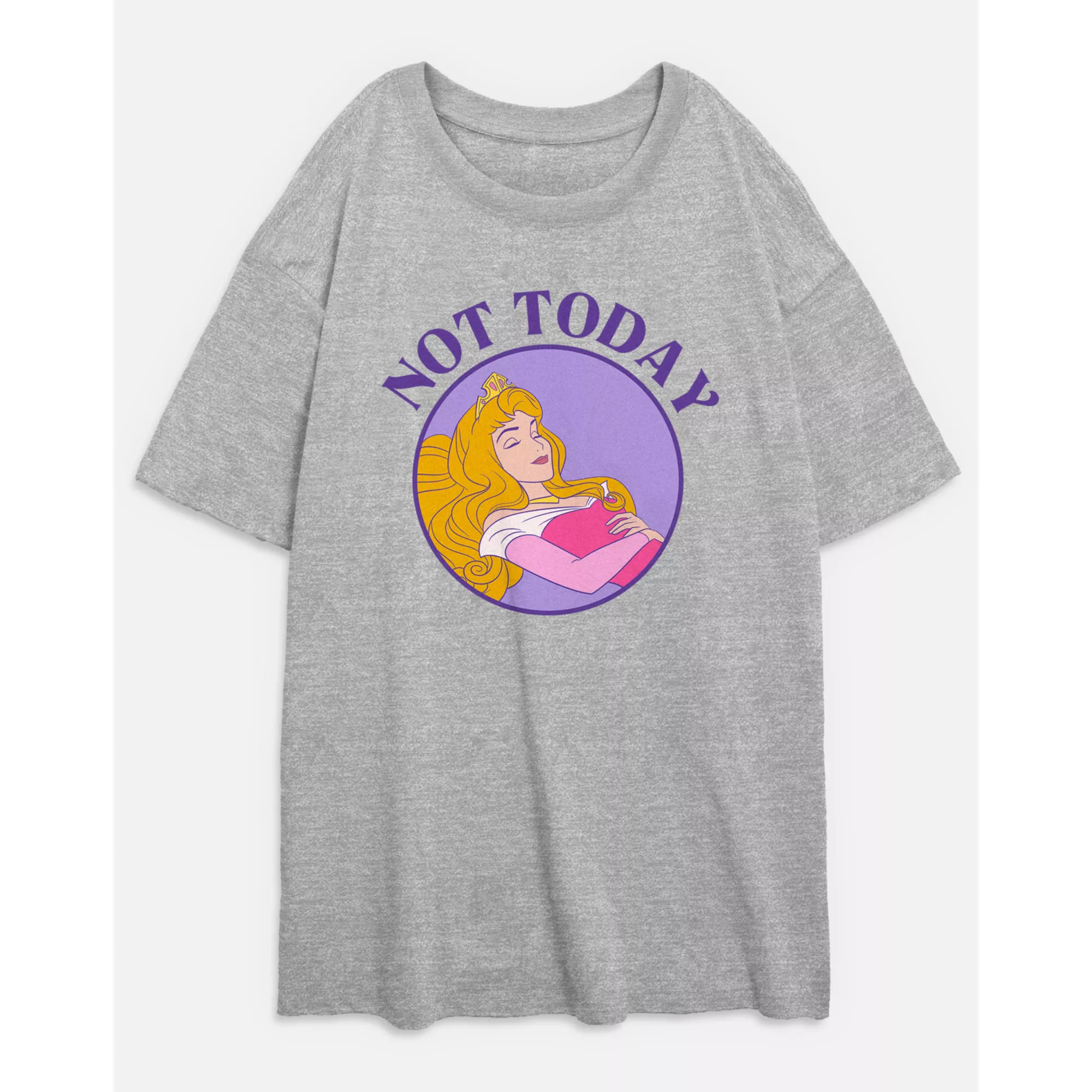 Sleeping Beauty Not Today T Shirt at Spencer's