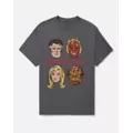 Grey Fantastic Four Portrait T Shirt at Spencer's