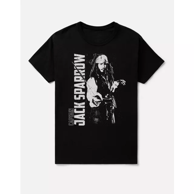 Captain Jack Sparrow T Shirt - Pirates of The Carribean at Spencer's