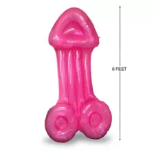 Glitterati Pool Party Penis Shaped Floatie at Spencer's