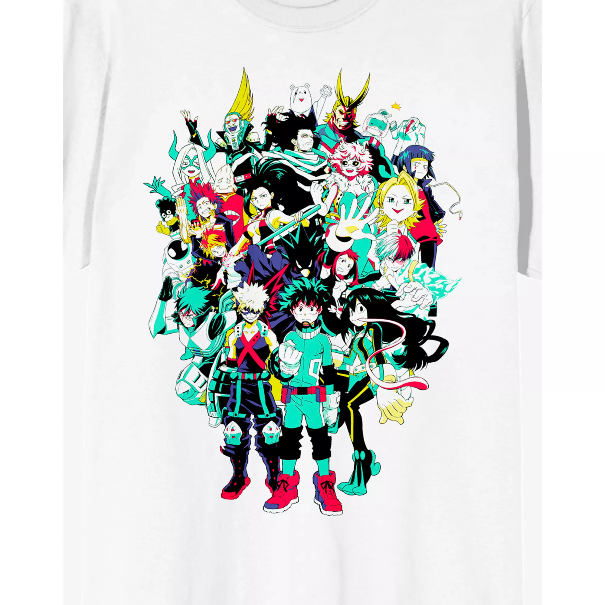 My Hero Academia Group T Shirt at Spencer's