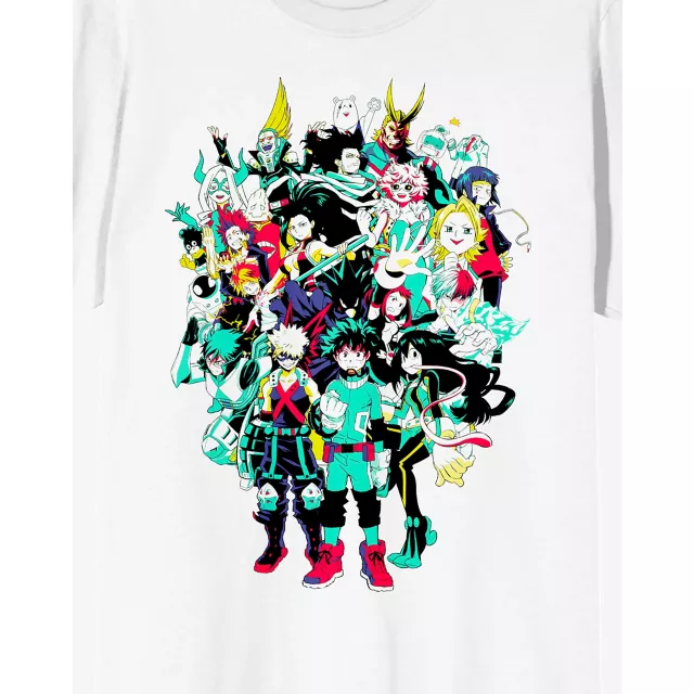 My Hero Academia Group T Shirt at Spencer's