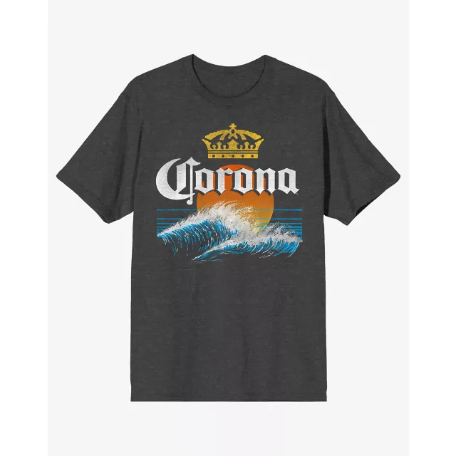 Corona Wave T Shirt at Spencer's