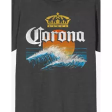 Corona Wave T Shirt at Spencer's