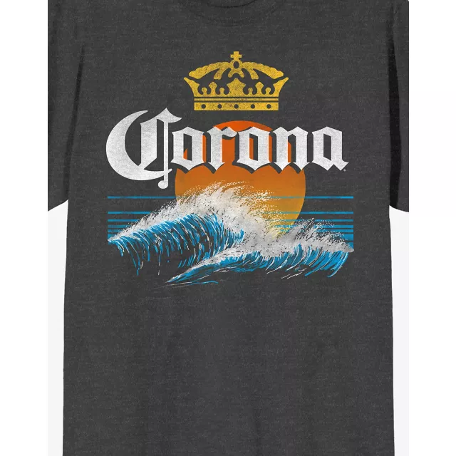 Corona Wave T Shirt at Spencer's