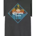 Corona Palm Tree T Shirt - Gray at Spencer's