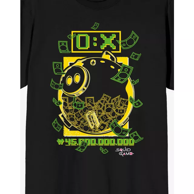 Squid Game $45 Billion T Shirt at Spencer's