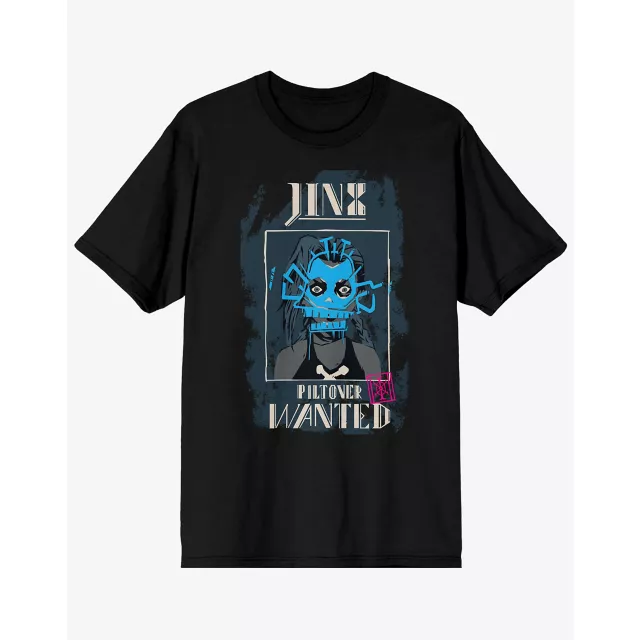 Jinx Wanted T Shirt - Arcane at Spencer's