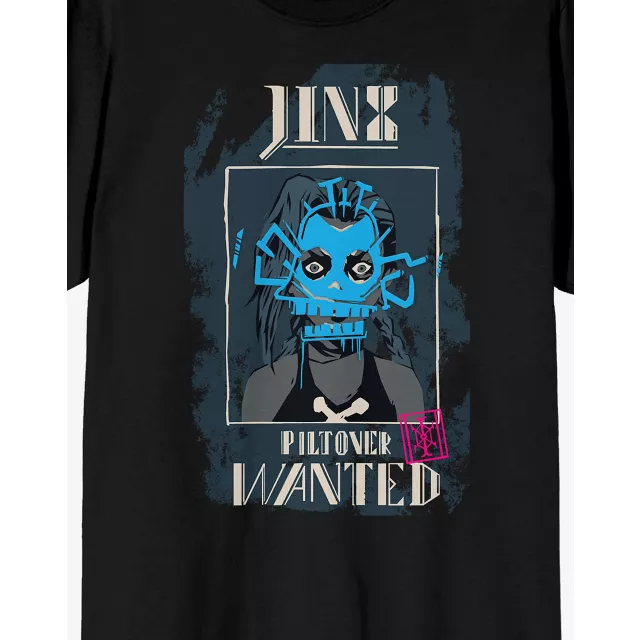 Jinx Wanted T Shirt - Arcane at Spencer's