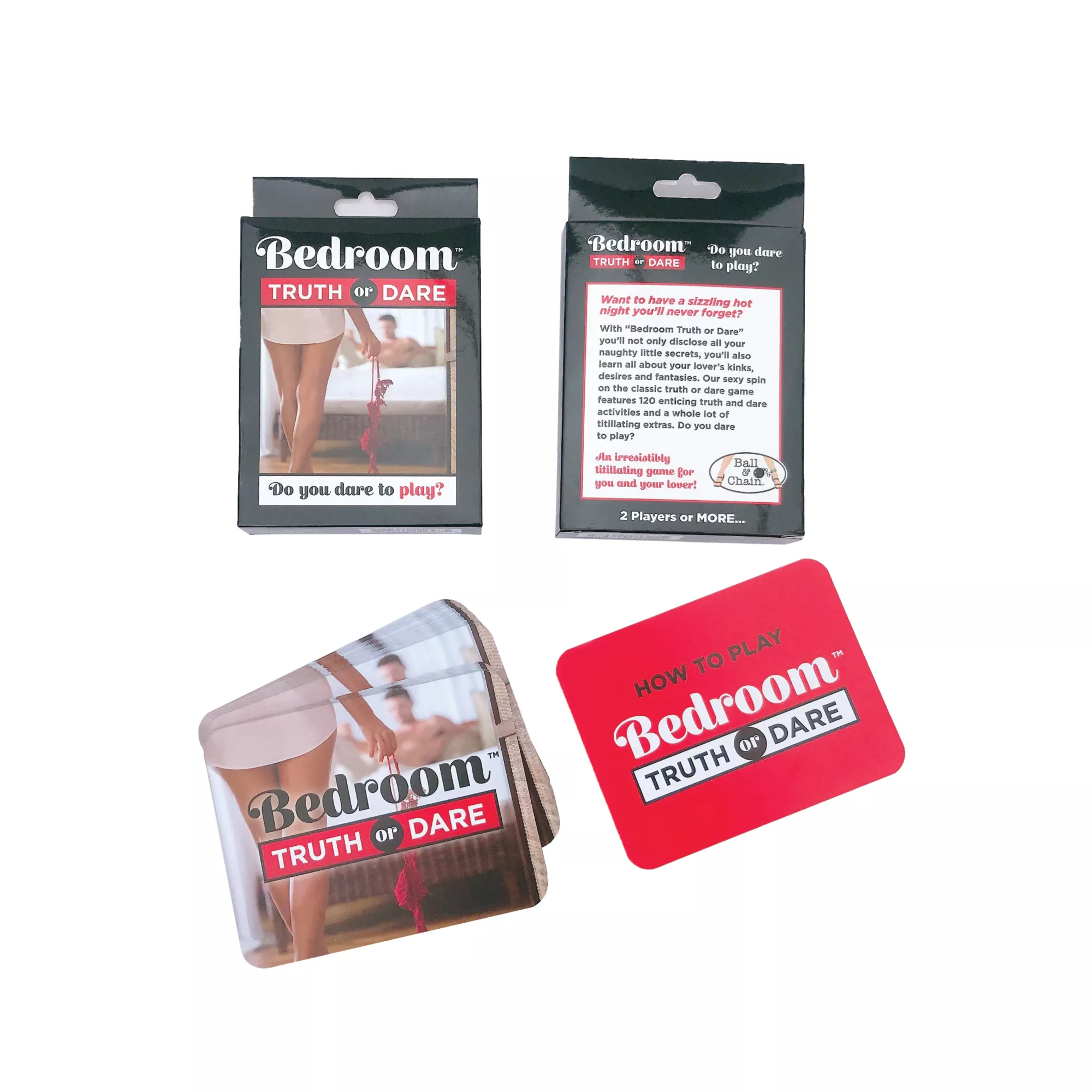 Bedroom Truth or Dare Card Game at Spencer's