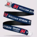 William Byron Logo Buckle-Down Seatbelt Belt - Hendricks Motorsports at Spencer's