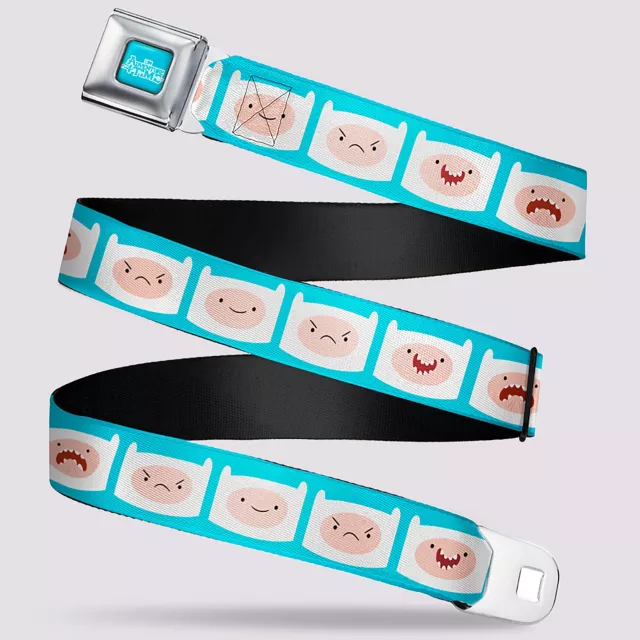 Finn Buckle-Down Seatbelt Belt - Adventure Time at Spencer's